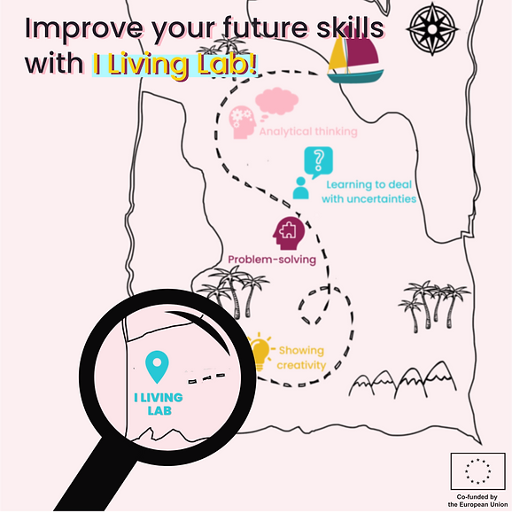 Ao demonstrar que no percurso até o I Living Lab os alunos têm a oportunidade de testar seu pensamento analítico, aprender a lidar com a incerteza, trabalhar a resolução de problemas e mostrar sua criatividade, destacamos os principais benefícios de participar da iniciativa, cumprindo nossa promessa. Ao associarmos elementos relacionados com a aventura e a descoberta ao longo de toda a campanha, pretendemos que os alunos percebam que ao embarcarem nesta viagem podem adquirir uma experiência altamente positiva para o seu futuro.